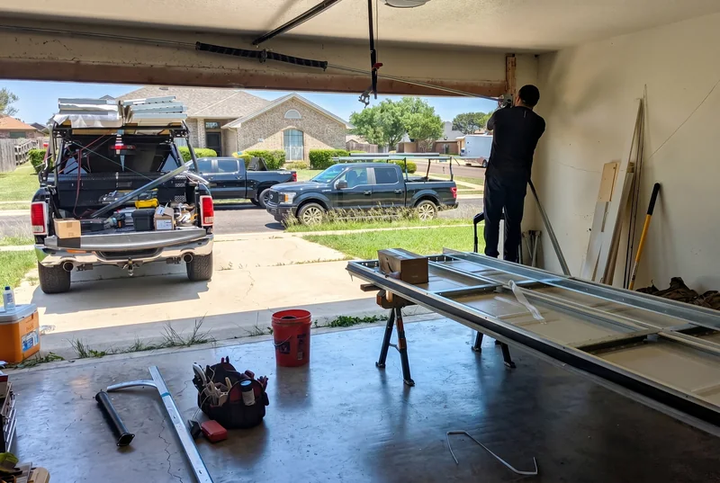 Garage door installation by Edge Garage Doors — Cedar Park TX